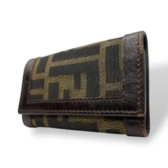 FENDI ズッカ柄 小銭入れ コインケース キーケース FENDI フェンディヴィンテージズッカ柄 がま口 財布 小銭入れ