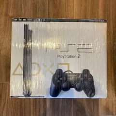 PlayStation 2 チャコール・ブラック (SCPH-79000CB) 【メーカー生産終了】(中古品)