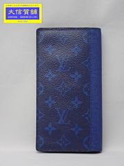 LOUIS VUITTON ルイ・ヴィトン モノグラム コバルト タイガ ラマ 二つ折り長財布 ポルトフォイユ・ブラザ M30297 TA0261 中古B+ 【送料無料】 A-8219
