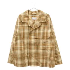Maison Margiela (メゾンマルジェラ) 20SS Oversized Brown Check Jacket オーバーサイズ ブラウンチャックジャケット S50AM0441のサムネイル