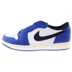 NIKE (ナイキ) AIR JORDAN 1 RETRO LOW OG エアジョーダン 1 ロー レトロ ゲームロイヤル ローカットスニーカー ブルー US10/28cm CZ0790-140