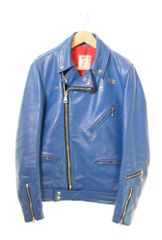 ルイスレザー  Lewis Leathers  Cyclone サイクロン REALHIDE リアルハイド 441 青 441 34 ジャケット ブルー 103MT-839