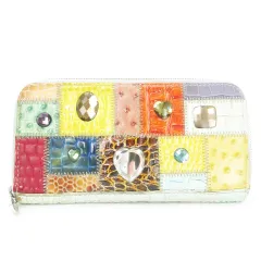 【タイより直輸入】ミケランジェロ☆２つ折財布 タイより直輸入】ミケランジェロ☆2つ折財布☆マルチカラー
