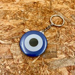 古着屋siveLオリジナル ターゲットマーク カスタムver. ミラーキーホルダー 44mm キーチェーン 鏡 イギリス 国旗 UK モッズ ロッカーズ PUNK パンク べスパ トライアンフ MINI