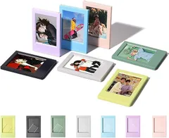 【在庫処分】Instax セット Mini Evo/12/11/9/8/7+フィルム用３インチ写真用 卓上展示ピクチャー 3インチ写真用フレーム ポスター 写真フレームセット 室内装飾に最適 インスタントカメラ フォトフレーム、 チェキ用フィルム ３インチ対応