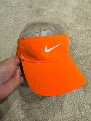 (状態良好) NIKE(ナイキ) ドライフィット サンバイザー 帽子