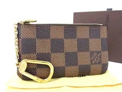 ■新品同様■ LOUIS VUITTON ルイヴィトン N62658 ダミエ ポシェット クレ コインケース コインパース 小銭入れ ブラウン系 FM8068