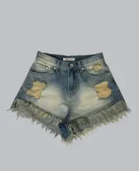 Bohemian Seoul ボヘミアンソウル ローウエスト ショートパンツ BOHEMIAN SEOUL】25ss DARKNESS LOW WAIST SHORTS (BOHEMSEO