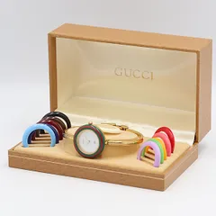 R*母様 ざ*ん様 美品　GUCCI 1100-L 時計 カラフルバンド付き　動 2025年最新】時計 グッチ 1100Lの人気アイテム - メルカリ