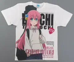 【中古】Tシャツ 後藤ひとり フルグラフィックTシャツ ストリートファッションVer. ホワイト Mサイズ 「ぼっち・ざ・ろっく!」