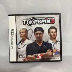 DS TOPSPIN3 トップスピン3 任天堂 ゲームソフト 動作確認済み [中古]