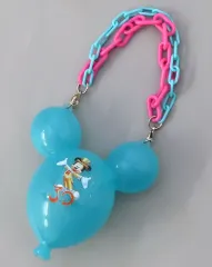 【中古】置物・装飾品 ミッキーマウス ミッキーバルーン ミニスナックケース(ブルー) 「ディズニー30周年」 東京ディズニーリゾート限定