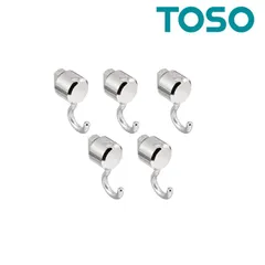 メール便 送料無料 5個セット TOSO Tフック 30B (フックB)  ピクチャーレール Tシリーズ 部品 正面付け 後入れタイプ ナチュラル 389288 トーソー オプションパーツ 単品のサムネイル