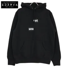 Supreme シュプリーム ×ｺﾑﾃﾞｷﾞｬﾙｿﾝ ﾌﾞﾗｯｸ ｽﾌﾟﾘｯﾄﾎﾞｯｸｽﾛｺﾞ ﾊﾟｰｶｰ M