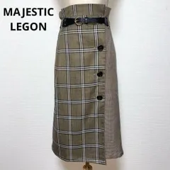 MAJESTIC LEGON マジェスティックレゴン チェック柄 スカート S