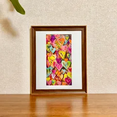 ☆Cami Boyett（新品☆額縁付アートポスターキャミ・ボイエット）☆花の絵☆自然美☆風景画☆抽象画☆BIG LOVE☆506