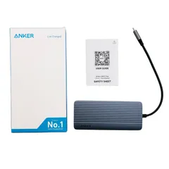 MY46 Anker USB-C ハブ (10-in-1, Dual display) A83C20A1 USB PD対応