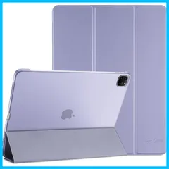 【特価商品】第4/3/2/1世代に適用（2022 2021 ケース 2020 11 2018)、[Apple Pencilのペアリングと充電に対応] Pro 三つ折り スタンド iPad スマートカバー - ProCase ライトパープル
