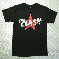 オフィシャル バンドTシャツ ザ・クラッシュ THE CLASH Star Logo ブラック 黒
