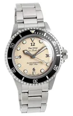 数量限定】38mm 腕時計 Classic スイープセコンド アイボリー Scuba ダイバーズウォッチ クラシック 2 国産 日本製 メンズ STAC  The レディース ザ・スタック - メルカリ