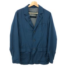 HERNO ヘルノ ナイロン ステンカラーコート 撥水 ネイビー イタリア製