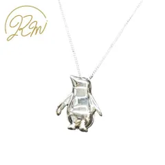 【中古】TIFFANY&Co. ティファニー ネックレス アニマル　シルバー アニマル　シルバー ペンギン　モチーフ シルバー