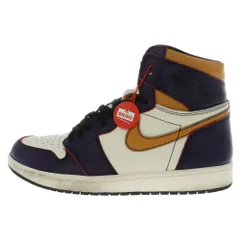 NIKE (ナイキ) AIR JORDAN 1 RETRO HIGH OG DEFIANT LAKERS CD6578-507 エアジョーダン1 ディフィアント レイカーズ シカゴ ハイカットスニーカー US10/28cm