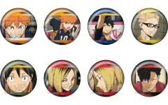 【中古】バッジ・ビンズ 全8種セット 「ハイキュー!! 百面相缶バッジ vol.4」