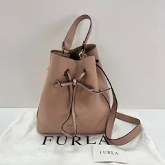 FURLA コスタンザ バケツ型ショルダーバッグ  ベージュ