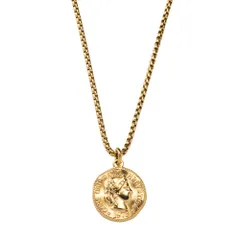 【ゴールド × ロング】[Cream dot. クリームドット公式] ネックレス レディースステンレス製 ロング 金属アレルギー 2タイプ つけっぱなし サージカルステンレス ショート コイン 歪み 変形 チェーン 大人