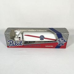 90s Pabst Blue Ribbon 1/64 Scale Die-Cast Tractor Trailer 　パブストブルーリボン　90年代　トレイラー　トラック　ダイキャスト　ヴィンテージ　アンティーク　アメトイ