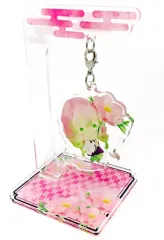 【中古】雑貨 甘露寺蜜璃 ゆらふわアクリルマスコット フラワーver. 「鬼滅の刃」