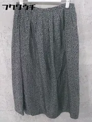 ◇ pas de calais パドカレ ロング フレア スカート サイズ38 グレー系 レディース 【中古】 【1002801245139】