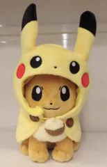 タグ付き未使用⭐︎ポンチョピカチュウとイーブイマスコット