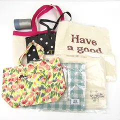 エルエルビーン/ジルスチュアート/アニエスベー他 トートバッグ エコバッグ等 未使用有 7点セット まとめて 大量 レディース 【中古】