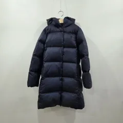 ポロ ラルフ ローレン キッズ ネイビー ダウンジャケット ロング丈 L (12-14)