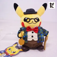 紳士風のピカチュウとヨコハマのピカチュウのセット 210/SM-P 紳士風のピカチュウ： ポケモンセンタートウキョーDX