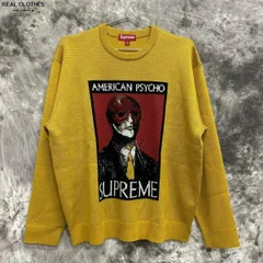 Supreme American Psycho Knit Sweater FW23 3colors Black