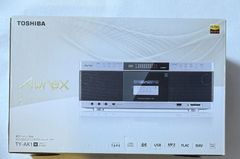 東芝 ハイレゾ CDラジカセ SD/USB/CD-RW対応 Aurex TY-AK1(N) サテンゴールド