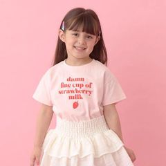 Lycee mine　プリントTシャツ　 3052200　モデレートピンク