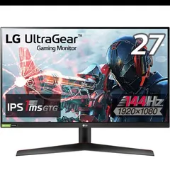 LG 144Hz対応 27インチ ゲーミングモニター 4K@144Hz対応27インチIPS 1ms(GTG)対応ゲーミングモニター