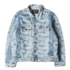 2023年最新】Supreme HYSTERIC GLAMOUR Snake Denim Trucker Jacketの