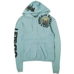 FREECITY フリーシティ SUNSHINE BAKERY ZIP HOODIE マルチロゴスウェットジップアップパーカー 1 グリーン トップス g16813