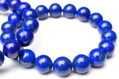 天然無着色 ラピスラズリ　13mm　ブレスレット パワーストーン 天然石 _B781-13