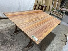 モンキーポッド4034 一枚板無垢 乾燥材 1180x390-390x54mm