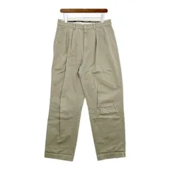 POLO Ralph Lauren ポロラルフローレン チノパン ワークパンツ ボトムス タック入り 古着 ヴィンテージ カーキ メンズ ズボン DM16104■