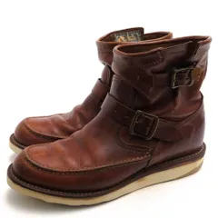 チペワ モックトゥエンジニア ブーツ ブラウン 97876 25.5㎝ CHIPPEWA】 チペワ 7'MOC ENGINEER BOOTS 7インチモック