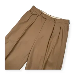 格安 希少 ポロゴルフ　ラルフローレン　レーヨン　スラックス ビッグサイズ Ralph Lauren - 80s ラルフローレン スラックス パンツ