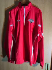 ☆UNDER ARMOUR☆ハーフジップ☆ナイロン☆US古着☆Lサイズ☆