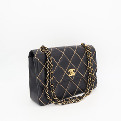 シャネル CHANEL ワイルドステッチ ライン 14687 ショルダーバッグ